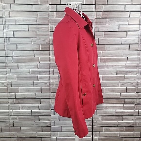 Rafaella red blazer Size 10 - Picture 5 of 10